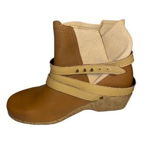 Rocky 4EurSole Fashion Motfit Ankle Wedge Booties